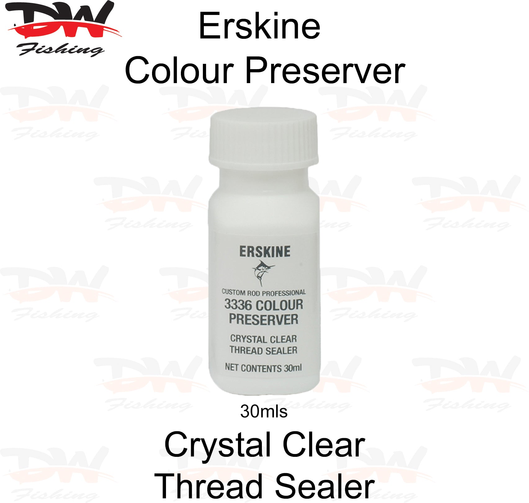 Erskine 3336 Thread Sealer & Colour Preserver 30ml bottle