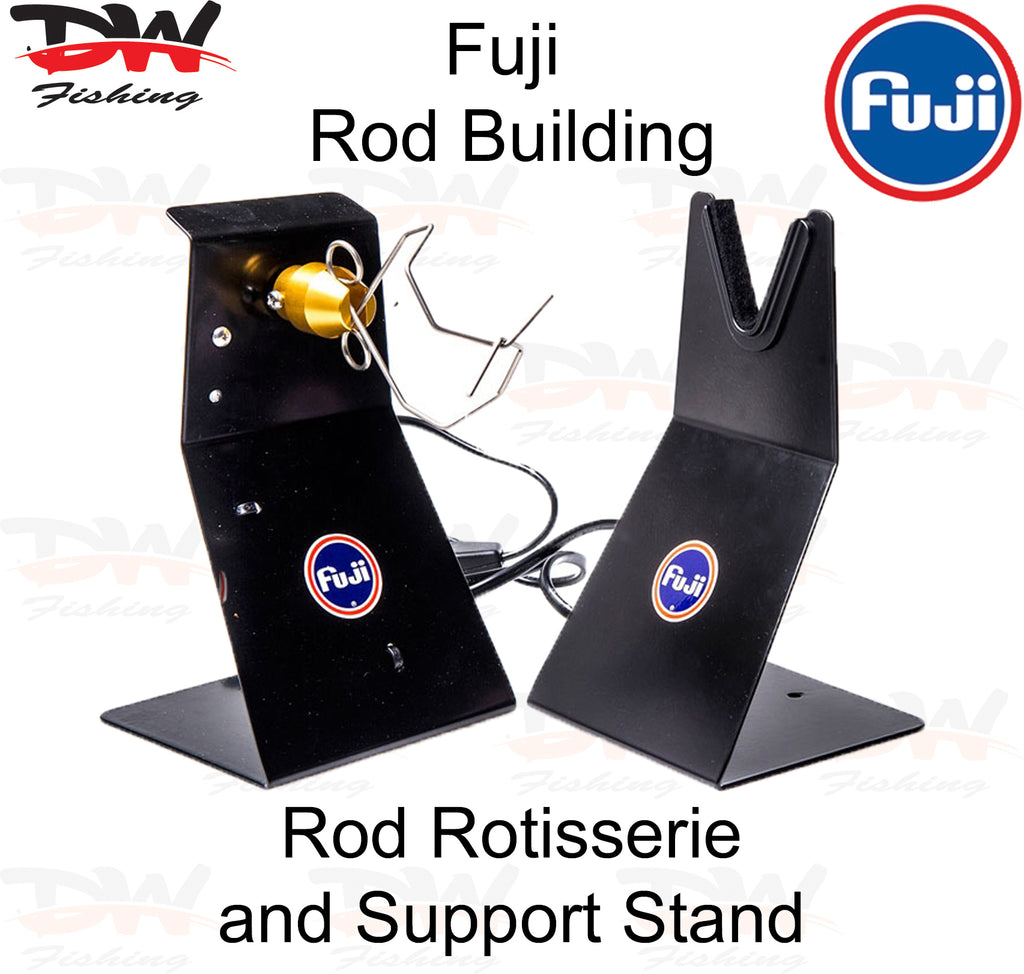 Fuji Rod Drying Rotisserie with support stand combination, Fuji rod building