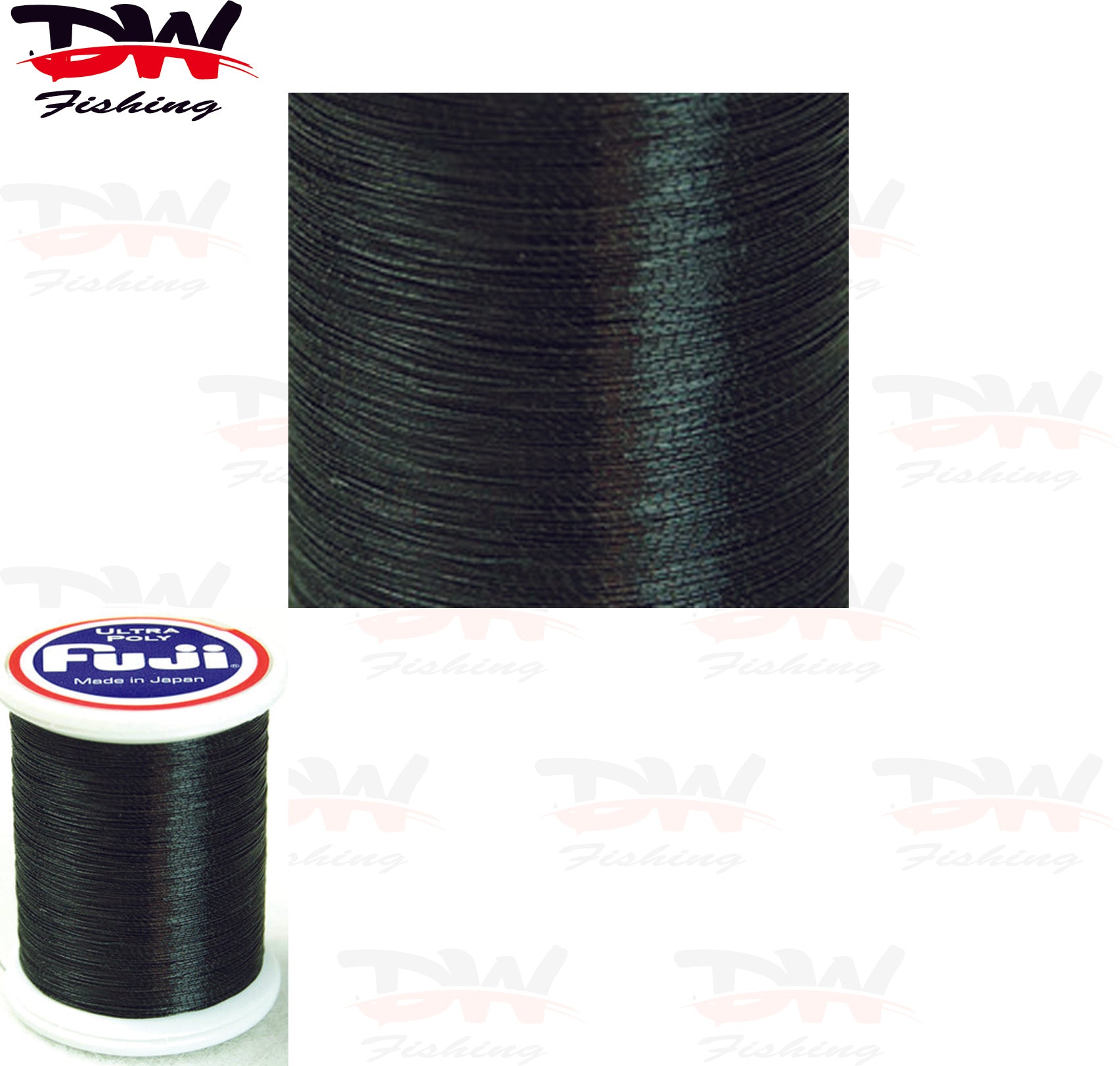 Fuji Poly Thread, Size A 100mtrs, Metallic Rod Binding Thread