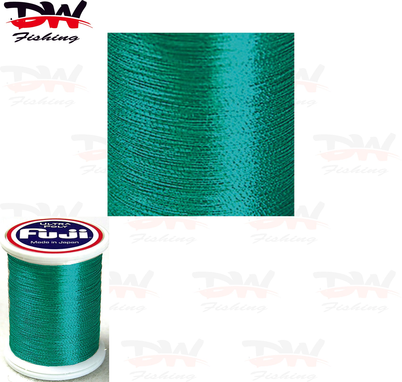 Fuji Poly Thread, Size A 100mtrs, Metallic Rod Binding Thread