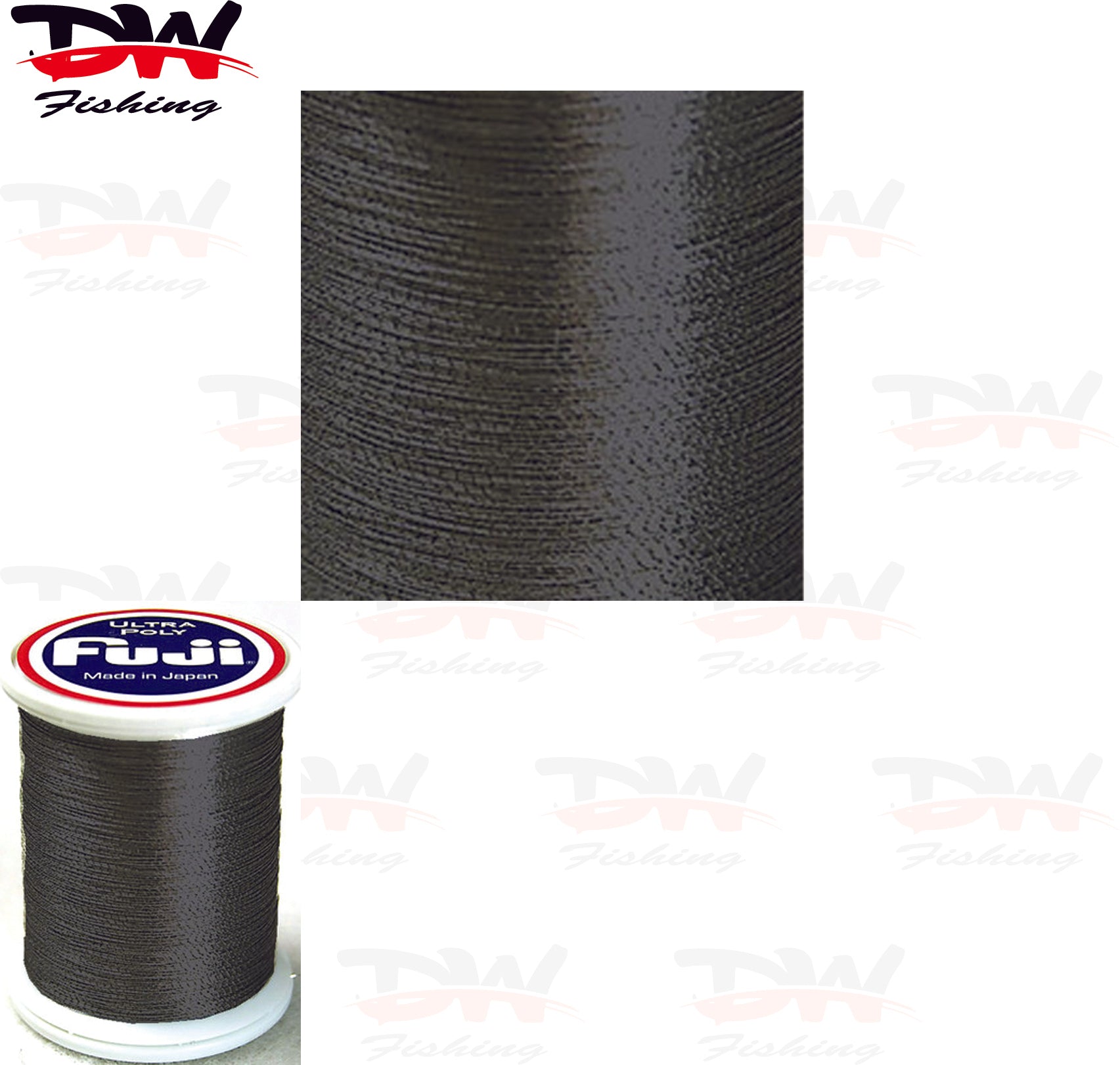 Fuji Poly Thread, Size A 100mtrs, Metallic Rod Binding Thread