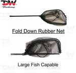 Load image into Gallery viewer, Large Foldable Fishing net Snapper Net Rubber Mesh, Retractablle Landing net
