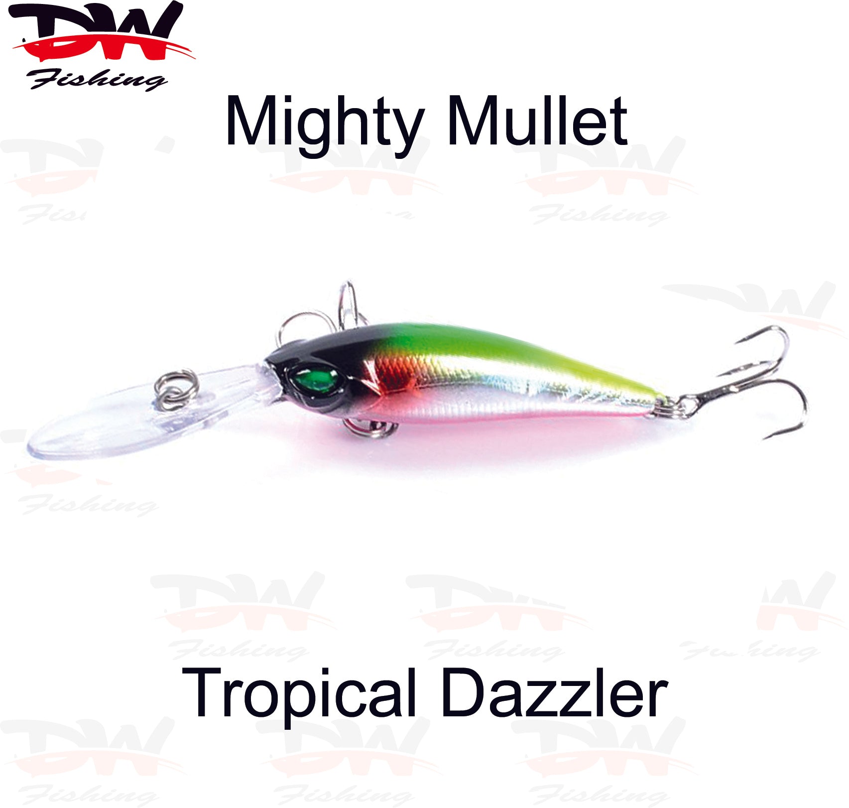 DW Lures Mighty Mullet 60