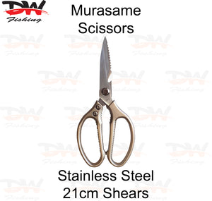 Murasame Fish Scissor 21cm Multi tool Scissors Heavy Duty Shear Scissors