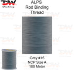 Load image into Gallery viewer, ALPS nylon rod binding thread grey
