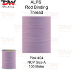 Load image into Gallery viewer, ALPS nylon rod binding thread pink
