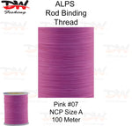 Load image into Gallery viewer, ALPS nylon rod binding thread pink
