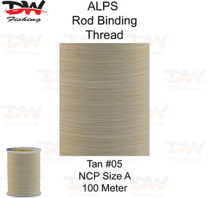 ALPS nylon rod binding thread Tan
