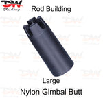 Load image into Gallery viewer, Rod Building Component Nylon Gimbal Butt with Matt Finish single large size
