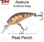 Load image into Gallery viewer, Asakura S-Hornet 3DR-Floating lure colour peat perch
