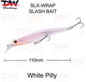 DW Lures SLX-Wrap Slash Bait 110F Minnow Crank Bait Floating Lure
