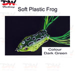 Load image into Gallery viewer, DW Lures 3D Surface Frog, Soft Plastic Lure
