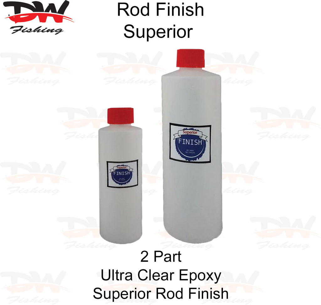 Superior crystal clear rod finish ultra clear epoxy resin