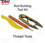Load image into Gallery viewer, Rod Building 3 Pce  Tool Kit -Thread Clippers, Burnishing Tool &amp; Thread Pick
