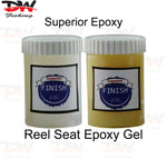Load image into Gallery viewer, Reel seat epoxy paste, 2 part epoxy jell for fishing rod construction
